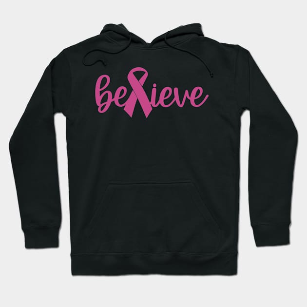 Believe Ribbon Hoodie by gdimido